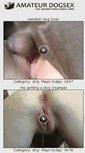 Mobile Screenshot of amateur-dogsex.com